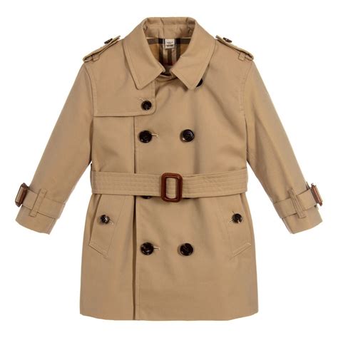 burberry baby girl trench coat|trench burberry outlet.